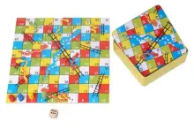 Snakes & Ladders Game Tin