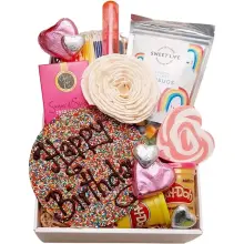 Happy Birthday Gift Box - Pink