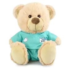 Buddy Nurse Teddy - Green 23cm