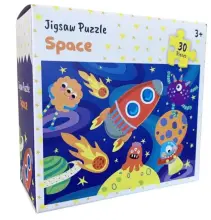 Jigsaw Puzzle - 30 Piece 'Space' 3+ yrs