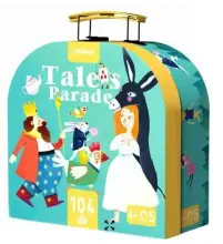 MD Tales Parade Suitcase Puzzle 104 Pieces 3+ Years