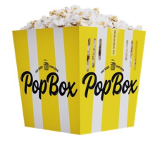 Pop Box Sea Salt Popcorn 100g