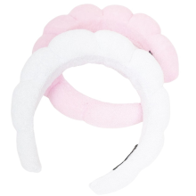 Headband - Towel Sponge White