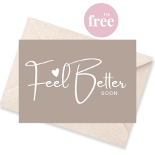 Greeting Card - Feel Better Soon