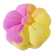Bath Fizzer Flower - Purple / Yellow