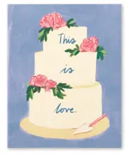 Greeting Card - Wedding Card - This is Love
