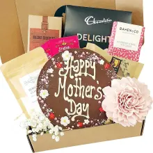 Happy Mother's Day Flower Choc Gift Box