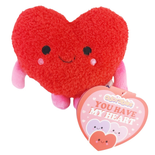 Adorables Love Heart 13cm - Red