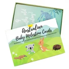 Rupert & Friends Australian Baby Milestone Cards