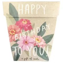 Sow n Sow 'Happy Birthday To You' Gift of Seeds