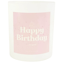 Happy Birthday Soy Wax Candle Jar