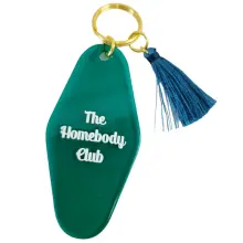 Motel Key Chain & Tassel - The Homebody Club