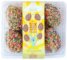 Fremantle Choc Spotty Dotty Easter Eggs 6 Pack
