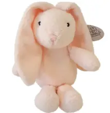 Frankie Rattle Bunny Plush Toy 20cm - Pink