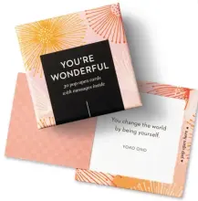 Thoughtfuls Pop Open Cards - You're Wonderful