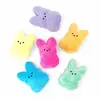Colourful Plush Bunnies 12cm thumbnail