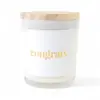 'Congrats' Soy Wax Candle Jar with Wooden Lid thumbnail