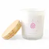 1. 'Birthday Queen' Soy Wax Candle Jar with Wooden Lid thumbnail