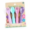 1. Green Grown 8 Forks & 8 Spoons - Reusable thumbnail