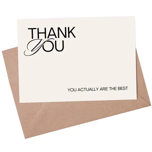 Thank You, You're The Best