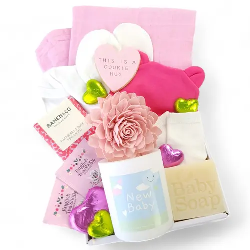 Baby Candle Gift Box - Pink
