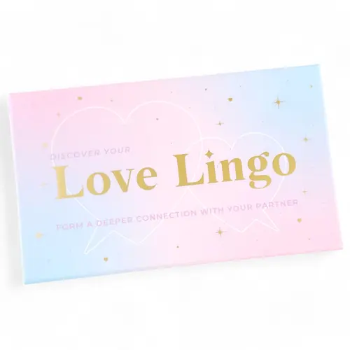 Card Set - 'Love Lingo' Affirmation Card Set 100pcs