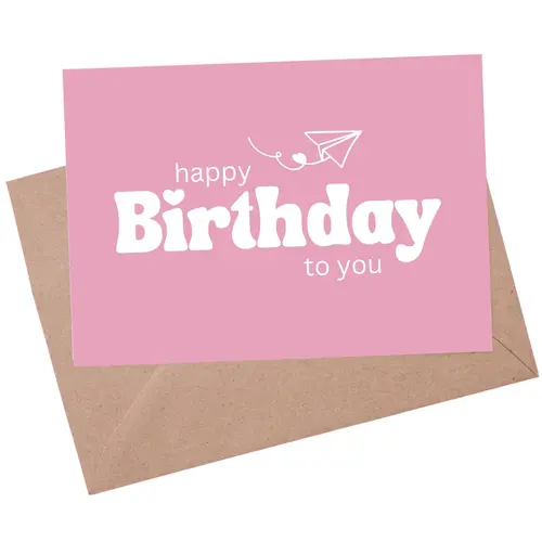 Birthday - Paper Plane