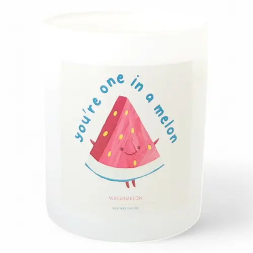 Candle - 'One in a Melon' Soy Wax Candle Jar