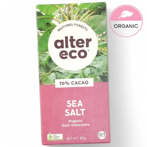 Alter Eco 70% Organic Dark Chocolate Bar 85g