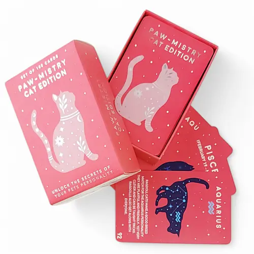 Card Set - 'Paw-Mistry' Cat Edition