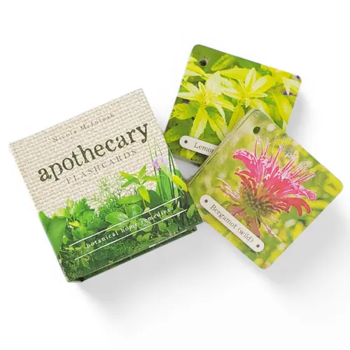 Apothecary Flash Cards - Botanical Home Remedies