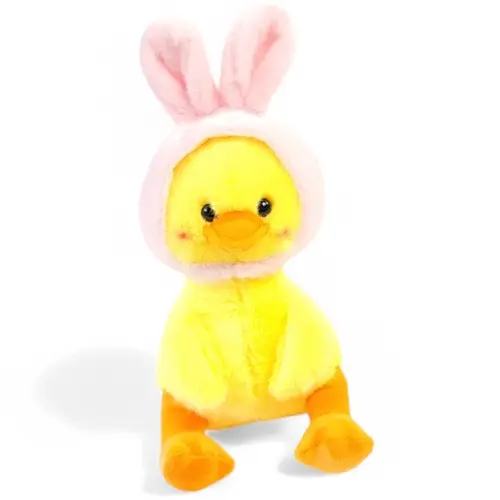 Ducky n Bunny Hat Plush Toy 25cm