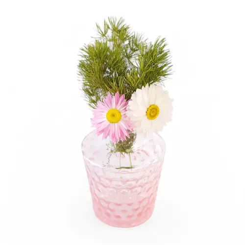 Dried Flower Arrangement in Vintage Vase 15cm