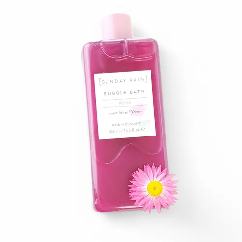 Sunday Rain Rose Bubble Bath 450ml