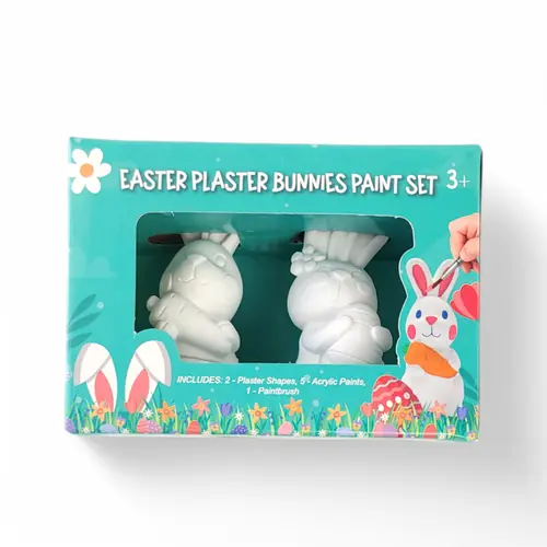 Easter Plaster Bunnies Paint Set 3+ Years