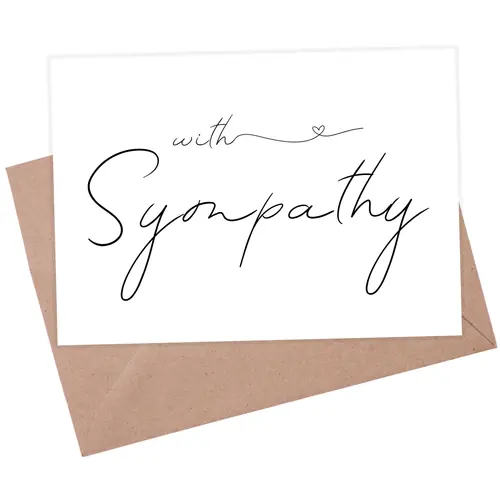 With Sympathy