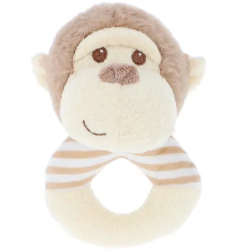 1. Keeleco Ring Rattle Monkey 14cm thumbnail