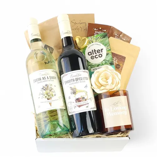 In Loving Memory Wine Gift Box