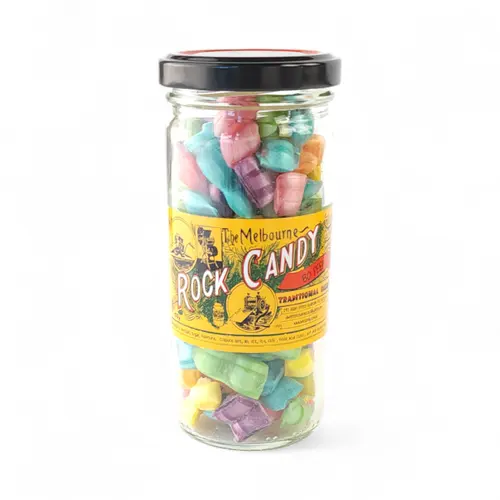 1. The Melbourne Rock Candy Co. - Raspberry 200g thumbnail
