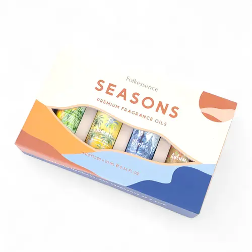 Folkessence Premium Fragrance Oil Set - Seasons