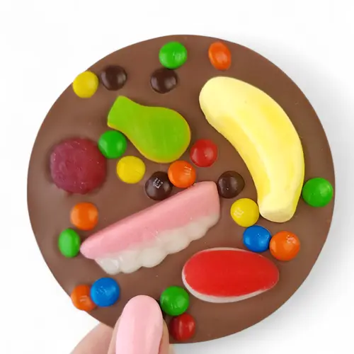 Mini Chocolate Lolly Pizza