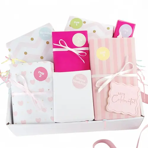 7 Day Birthday Advent Gift Box
