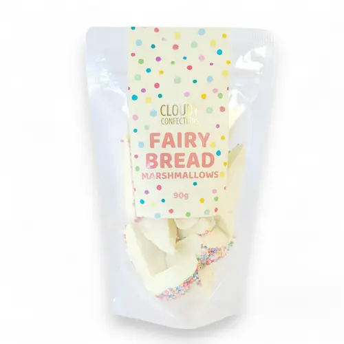 Cloudy Confections Fairy Bread Marshmallows 90g