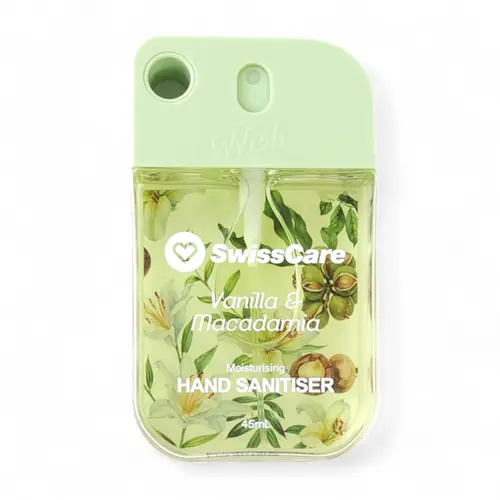 Swiss Care Hand Sanitiser 45ml - Asstd