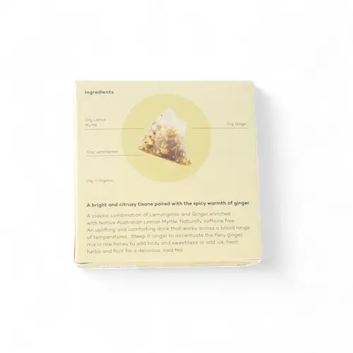 2. Ripple Effect Tea Co. Double Lemon Ginger 15 Bags thumbnail