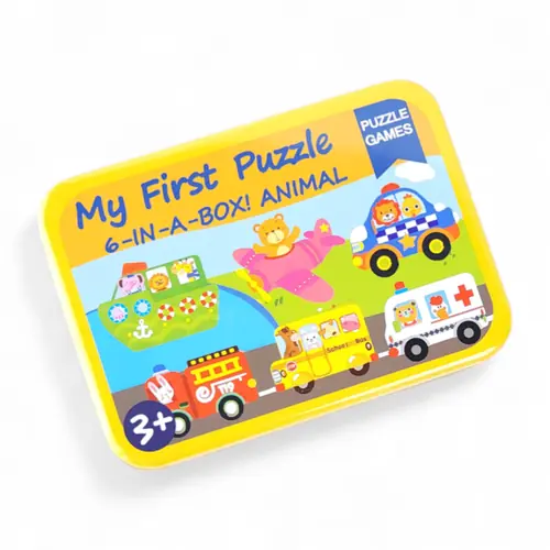 1. Puzzle - My 1st Puzzle Tin 6 in 1 3+ years thumbnail