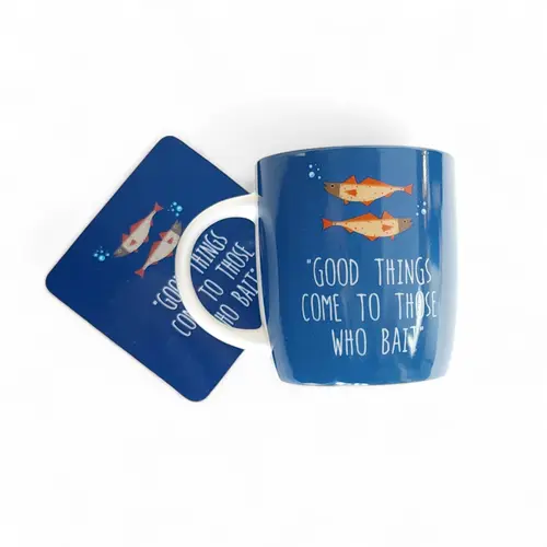 Mug & Coaster Set - 'Those Who Bait'