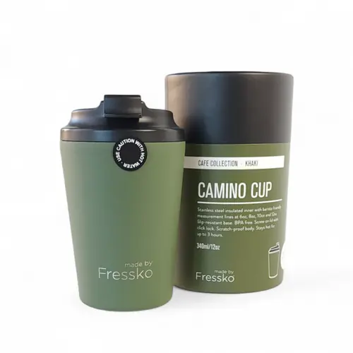 Camino Reuseable Cup 340ml - Khaki