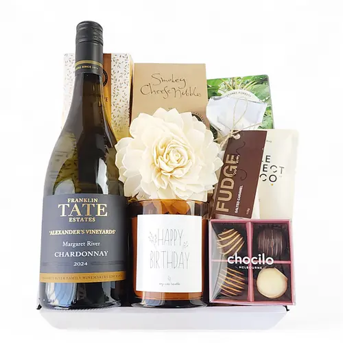 Chardonnay Birthday Treat Gift Box