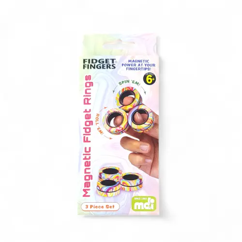 Magnetic Fidget Rings 6+ Years